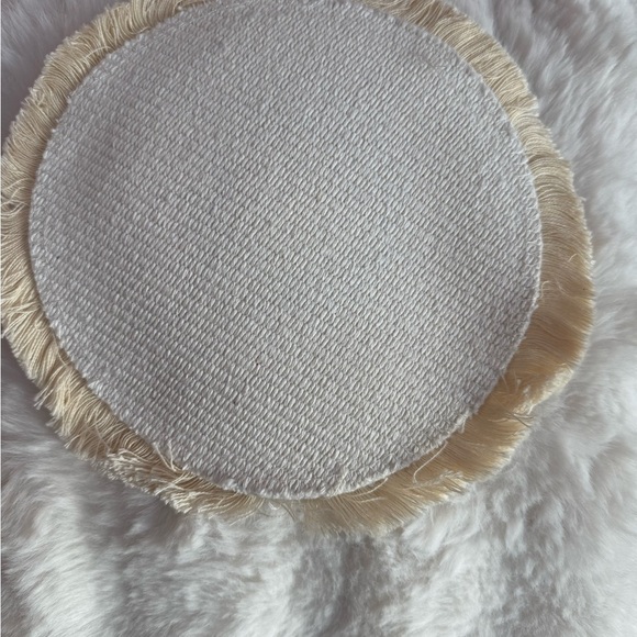 - Round boho placemats 9x9 washable cotton tea spot Mats ( 4 ) - Picture 6 of 16